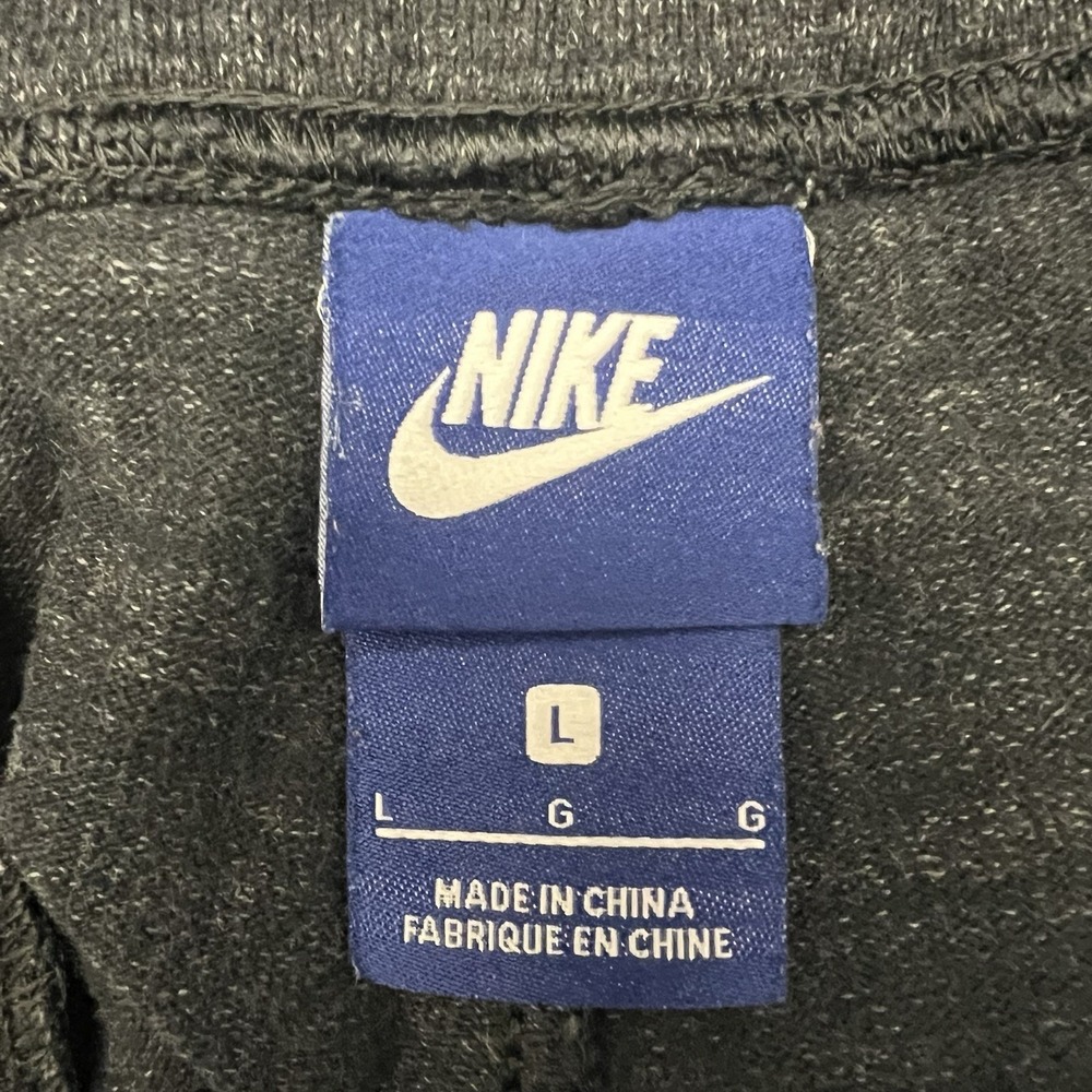 Nike Sportswear Advance Sweatpants Mens Large Charcoal Grey Knit Joggers Lounge - Picture 9 of 10